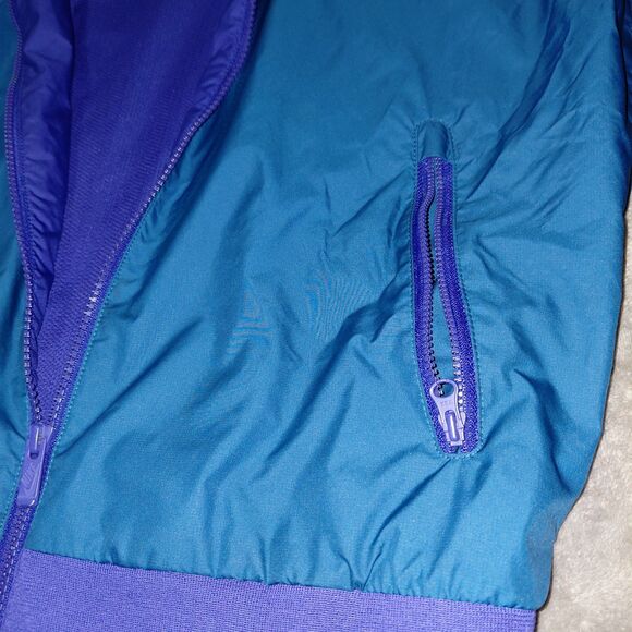 Y2K Nike Sportswear Windrunner Hooded Jacket Womens Small Multicolor Colorblock - Picture 5 of 13